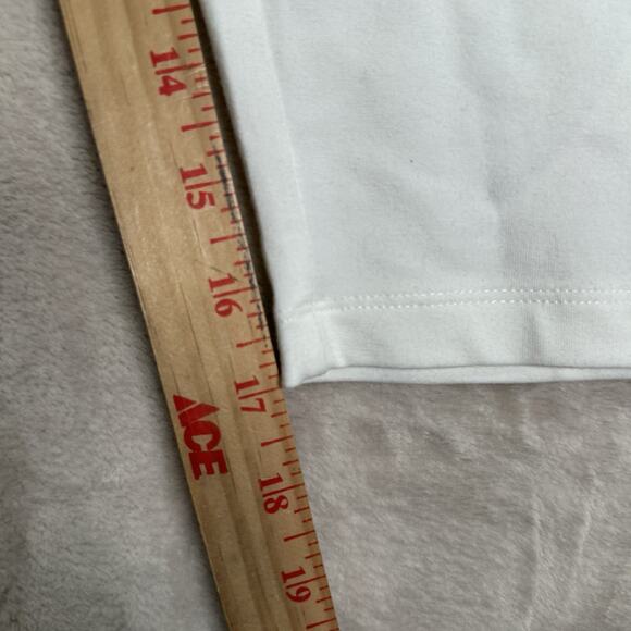 COOLIBAR White Monterey Summer Capris Bamboo Stretch Knit UPF 50+ Size L - Picture 8 of 8